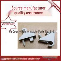 Gray Sun Visor Hook Clips, 2-Piece Set for SAIC Maxus G10 Visor Hook Clips A85