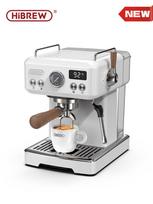 HiBREW H10 Plus Espresso Coffee Machine, 20Bar Semi-Automatic Coffee Maker, Fast Heating, Temperature Control, Steam Frother for Cappuccino Latte balta