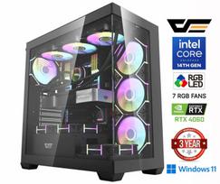 Kompiuteris Mdata Core i5-14400F 32GB 512GB SSD 2TB HDD RTX 4060 8GB Windows 11