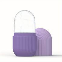 Silikoninis vėsinantis veido ir akių volelis (be kvapo),  Violetinė
