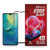 Crong Edge Glass Full Glue Edge-to-Edge 9H grūdintas apsauginis ekrano stiklas, skirtas Huawei Mate 20