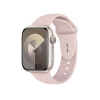 Crong Liquid dirželis, skirtas Apple Watch 38 / 40 / 41 / 42 mm, smėlio rausvas