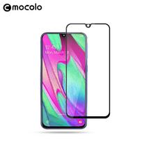 Mocolo 3D 9H Full Glue grūdintas apsauginis ekrano stiklas, skirtas Samsung Galaxy A40, juodu rėmeliu