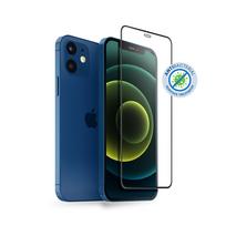 Crong 3D Armor Glass 9H grūdintas apsauginis ekrano stiklas, skirtas iPhone 12 Mini su antibakterine apsauga, su montavimo rėmeliu