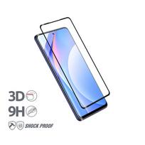 Crong 3D Armor Glass Full Glue 9H grūdintas apsauginis ekrano stiklas, skirtas Xiaomi Mi 10T Lite, su montavimo rėmeliu