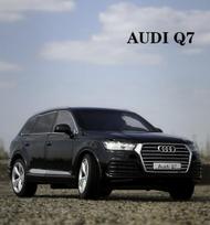 „Audi Q7“ 1:32 metalinis modelis LED žibintai variklio garsas atidarant duris