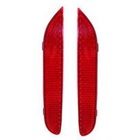Pair Red Rear Lens Bumper Reflector For Nissan Infiniti 26565-JJ90A, 26560-JJ90A