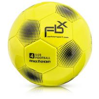 Futbolo kamuolys Meteor FBX, 4 dydis, geltonas