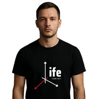 Life Is Short Live It T-Shirt – Motivational Tee, Positive Message Shirt 4XL
