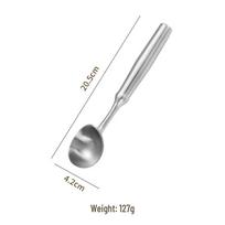 ZISIZ Self-Melting Stainless Steel Ice Cream Scoop