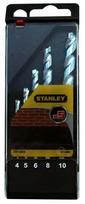 Grąžtų komplektas Stanley STA56035, mūrui/raudonos plytos, cilindrinis, 4 mm x 12 cm