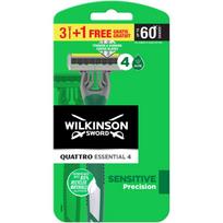 Skustuvas Wilkinson Sword Quattro Essential 4, 4 vnt