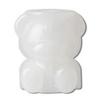 Ice Cube Mold Bear Shape Silicone Ice Tray for Coffee Milk Tea Juice Cocktails BPA-Free Food Grade Soft Cute Ice Cube Maker S