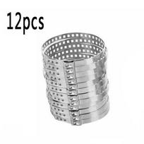 12pcs Car CV Boot Clamp Adjustable Stainless Steel Drive Shaft Axle Joint Clip 12 Big + 12 Small Car Accessories Fastening Clamp