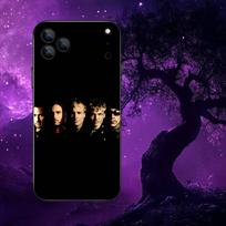 B-Backstreet Boys BSB Telefono dėklas iPhone 17,16,15,14,13,12,11,Pro Max,XSX,,XR,SE,Mini,8,7,Minkšto silikono juodas dangtelis iPhone17pro blue