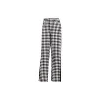adidas Originals Women's Vichy Pant Plaid Casual Track Pants White Women IB7715 M