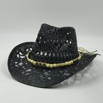 Western Cowboy Straw hat women Fashion Large Brim nature straw hat summer retro cowboy Sunshade Jazz Hat sombrero vaquero hombr 56-58