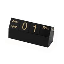 Creative Cube Shape Perpetual Calendar Ornaments Stationery Multi-function Desk Calendars Date Display DIY Phone Holder Bedroom