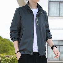 Plus Size M to 8XL Extra Large Loose Fit Men Casual Jacket Lightweight Daily Outerwear Oversized Casual Coat for Men M
