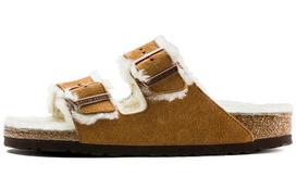 Birkenstock Arizona Shearling 'Mink' 1001128 36