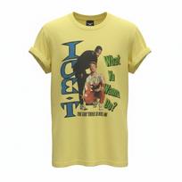 Ice T Rap Tshirt Size XS Yellow Rolled Cuffs See Photos For Measurements A1915 XXXL