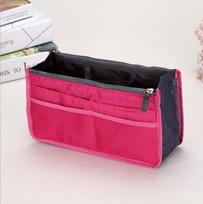 Large Portable Double Zipper Toiletry & Cosmetic Bag - Korean Style Multifunctional Storage Liner