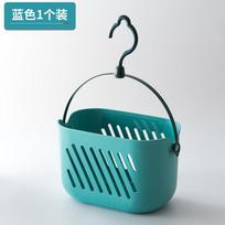 Bathroom Hanging Basket with Hooks – Shower Caddy for Shampoo and Soap Storage One Size