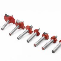 Router Bits Groove Point Cutting Round Edge 6mm Shank 8mm Blade for Woodworking Milling Cutter Tool 8mm / 0.31in Dia
