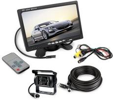 OBEST 7 colių monitorius, /24V LED kameros rinkinys, 20M kabelis, ST 7 colių monitorius, monitor set