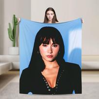 Aitanaed Singer Blanket  Spanish Art  Decorative Flannel Throw Blanket For Living Room Super Soft Quality Bedspread Gift Idea 30x40in
