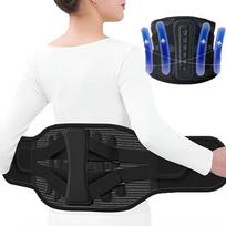 Breathable Back Brace Waist Belt for Men Women Lower Back Pain Relief Anti-Skid Lumbar Support Belt Work M