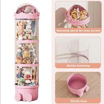 Multi Layer Toy Organizer Box One Size