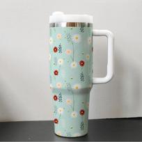 40oz Tumbler Stainless Steel Ice Cup 1180ml Large Capacity Thermos Cup 4 pieces