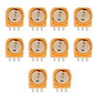 10pcs Joystick Potentiometers Sensor Repair Kit for PS5 PS4 Pro XBOX ONE Controllers 3D Thumbstick Axis Resistors Repair Part 10pcs for PS4 pro