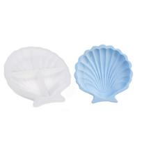 Flexible Shell Tray Silicone Mold Multi Purpose Silicone Shell Tray Mould for Casting Plaster and Resin Dishes 1