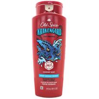 OLD SPICE BODY WASH KRAKENGARD 16oz473ml Body Wash Body Soap for Men, Kraken Guard Scent [Official Import] [OSS] (with Japanese label) brown