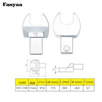 Fanyaa Torque Wrench Open-End Exchangeable Heads