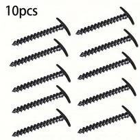 10-Pack Camping Tent Stakes, Beach Nails With Serrated Threads - Durable, Lightweight & Easy To Use For Camping And Outdoor