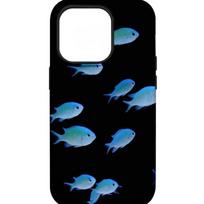 Cute Joyful Small Fish Group Phone Case For iPhone 17 16 Pro Max 15 Pro Air 13 12 MINI Xr XsMax 7 8 Plus Advanced Blue Y2K Cases iPhone 7 Plus
