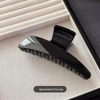 Korean Acrylic Large Hair Clip: Versatile Shark Clip for Women’s Buns