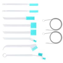 Pack of 10 Ice Machine Cleaning Brushes for Small Spaces and Hard to Reach Areas in Home Kitchens