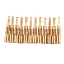 B Baosity 12pcs Motorcycle Carburetor Slow Pilot Jet for Keihin Carburetor PZ19 PB16 / 18/20