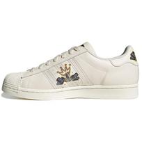 Adidas Originals Superstar Series Leather Classic Casual Street Graffiti Low-Top Skate Shoes Unisex Sneakers White GW4443 46
