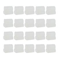 20Pcs Large Euphonic/Tuba/Horn Piston Pad Rotary Valves Silicone Pad Noises Resistant Rotary Valves Silicone Buffering Stop