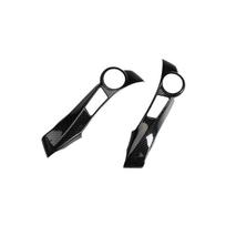 ABS Automobilio stiliaus interjero vairo jungiklio mygtuko dangtelio apdaila Toyota Prius 30 XW30 2009-2015 Prius C JAV 2012-2017 Glossy Black C black