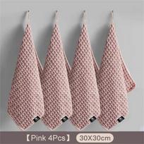 4Pcs Coffee Bar Cleaning Towels Super Absorbent Microfiber Cleaning Cloth Towel Home Barista Clean Tool Coffee Machine Cleaner gray