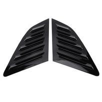 Car Rear Window Air Vent Scoop Shade Cover Scratch Proof Rear Side Window Louver Cover Sporty Look for 8V Hatchback 2014 To 2020
