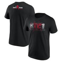 WWE Roman Reigns Juoda , OTC 1 Pakartotinis Unisex Marškinėlis L black