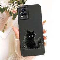 For Vivo V21 Case V2066 V2108 Cute Cat Panda Cartoon Cover Soft Silicone Case For Vivo V21e V2061 V 21 e VivoV21 VivoV21e Fundas Vivo V21