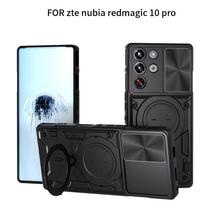 Protective Cover For ZTE Nubia Red Magic 10 Pro Case With Ring Stand Holder Lens Protection Fundas Coque Capa ZTE nubia Red Magic 10 Pro